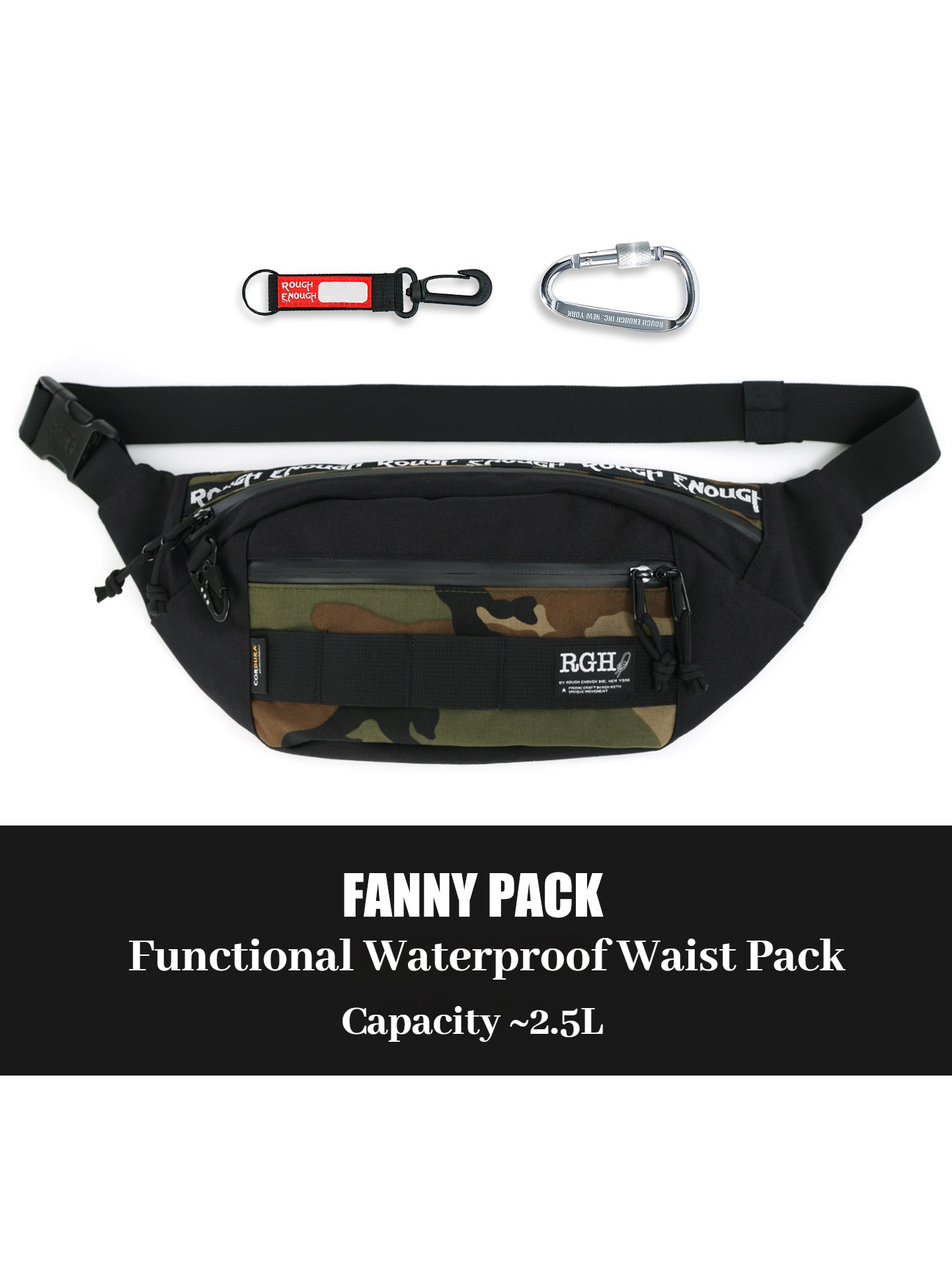 Fishing Backpack - Borsa da Cintura Tattica RGH Camo