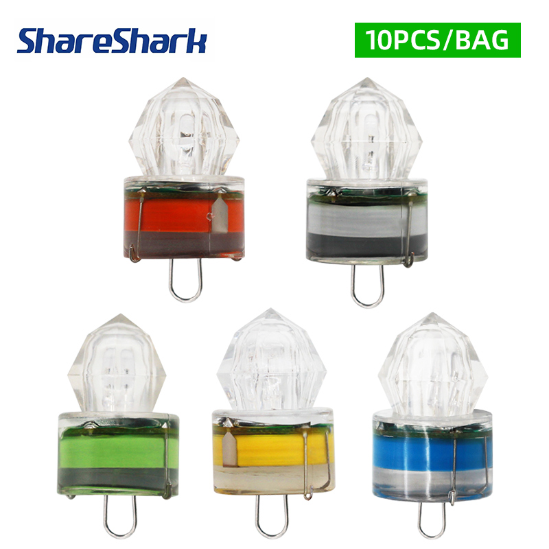 Fishing Backpack - ShareShark 10 pz/borsa Luci da pesca