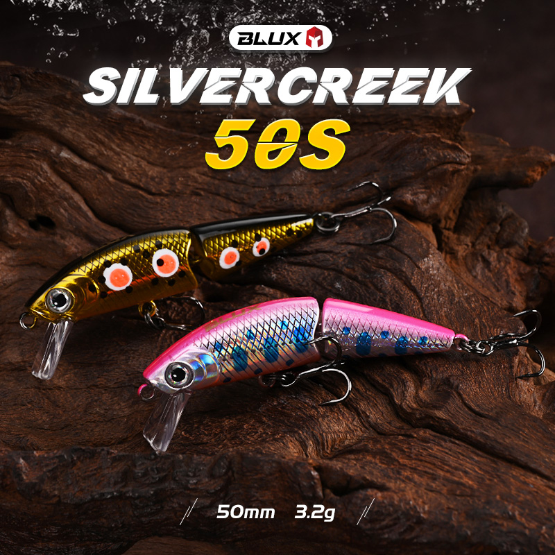 BLUX DR. Minnow Joint 50S Swim - Trout Fishing Lure recensione e prezzo