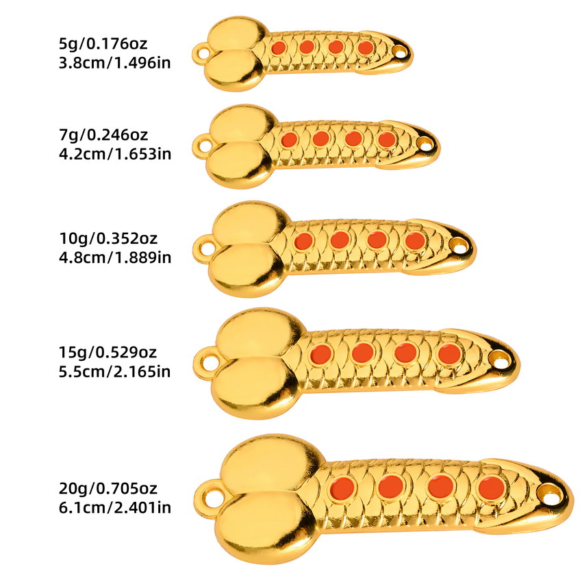 Cucchiaio di metallo a forma d - Trout Fishing Lure recensione e prezzo