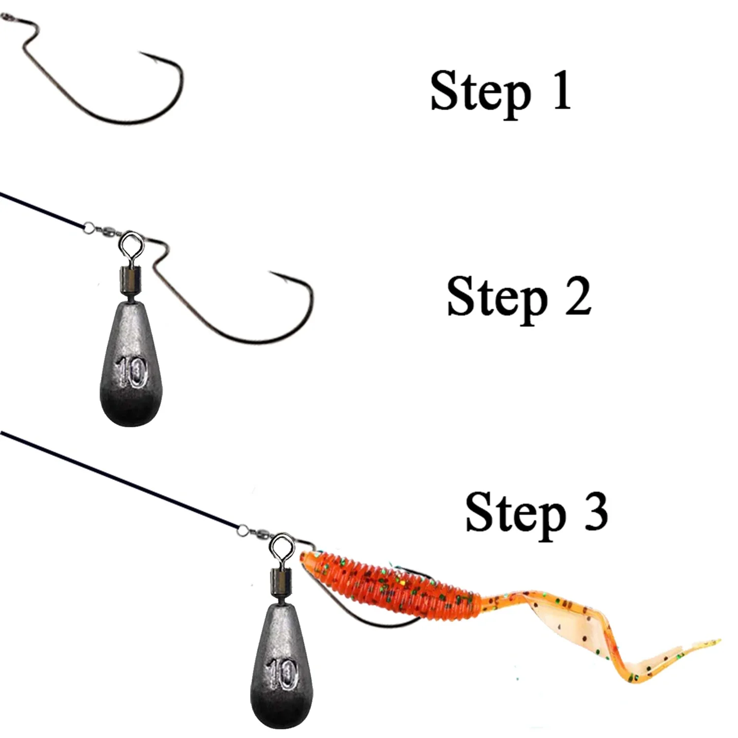 10 pz/lotto peso pesca platina - Fishing Equipment Set recensione e prezzo