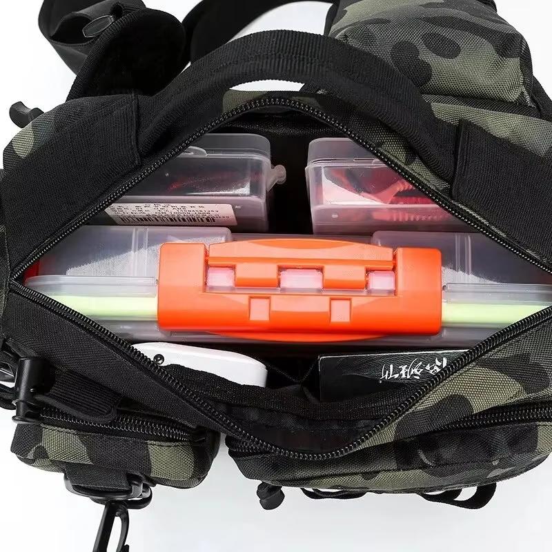 Borsa a tracolla tattica da es - Fishing Backpack recensione e prezzo