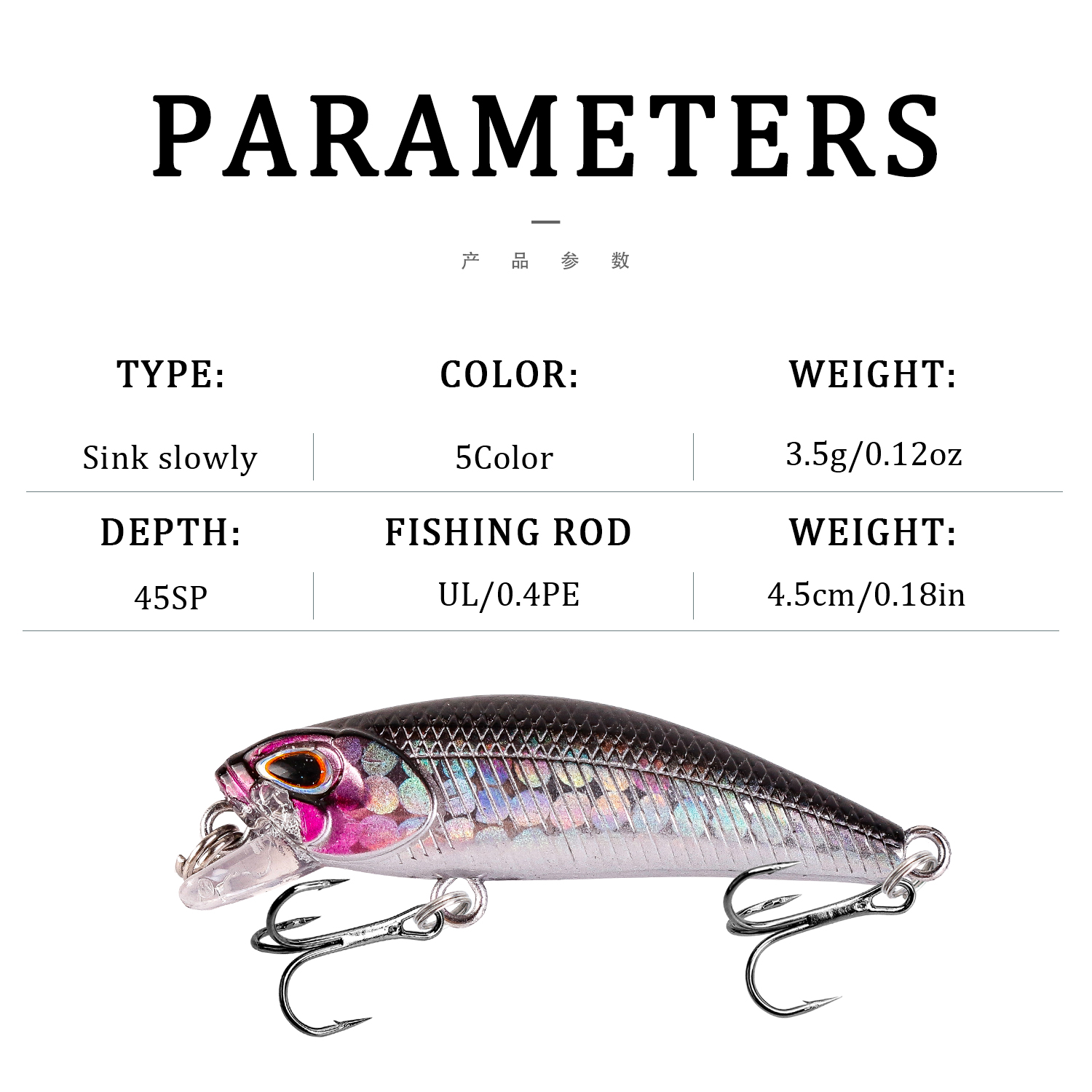 1 pz affondamento pesciolini e - Fishing Equipment Japan recensione e prezzo