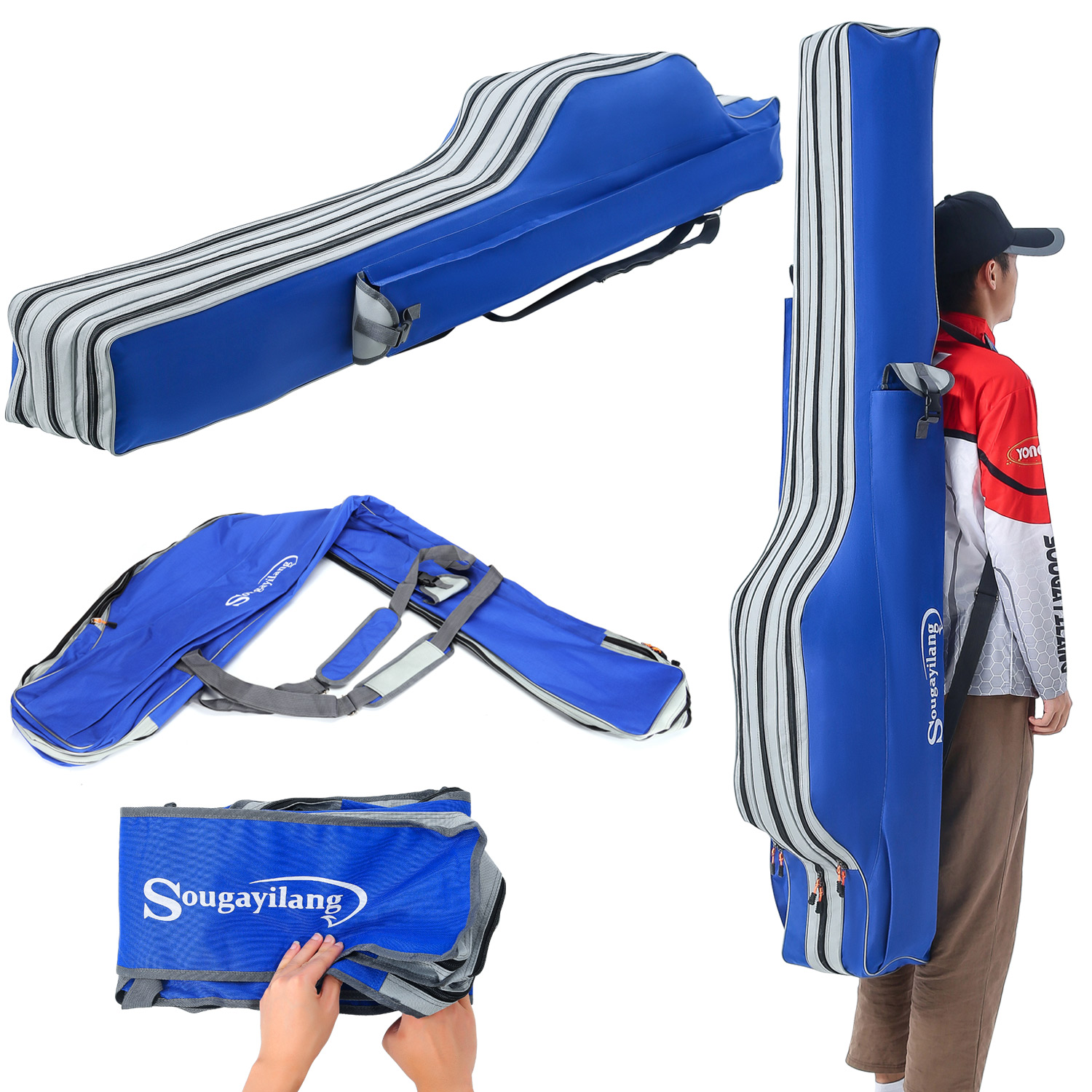 Sougayilang Borsa per canna da - Fishing Equipment Organizer recensione e prezzo