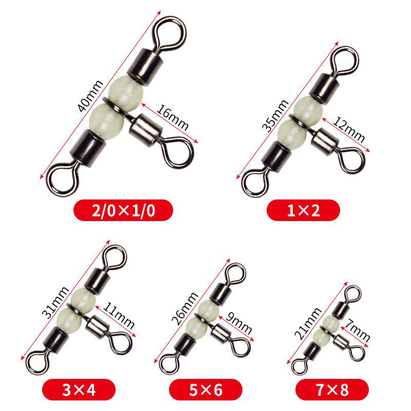 10/50pcs In Acciaio Inox T-Tur - Fishing Equipment Set recensione e prezzo