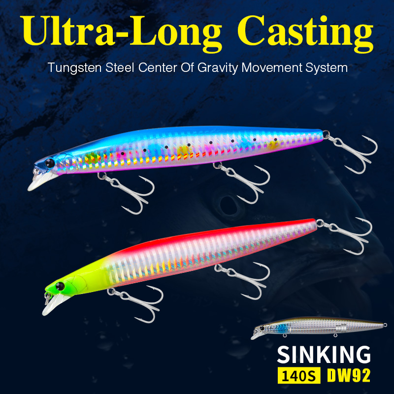 TSURINOYA Stinger 140S Richiam - Trout Fishing Lure recensione e prezzo
