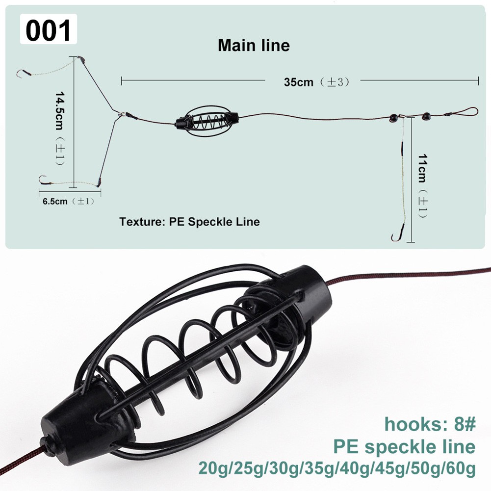 1PCS Pesca Alla Carpa Feeder E - Fishing Equipment Set recensione e prezzo