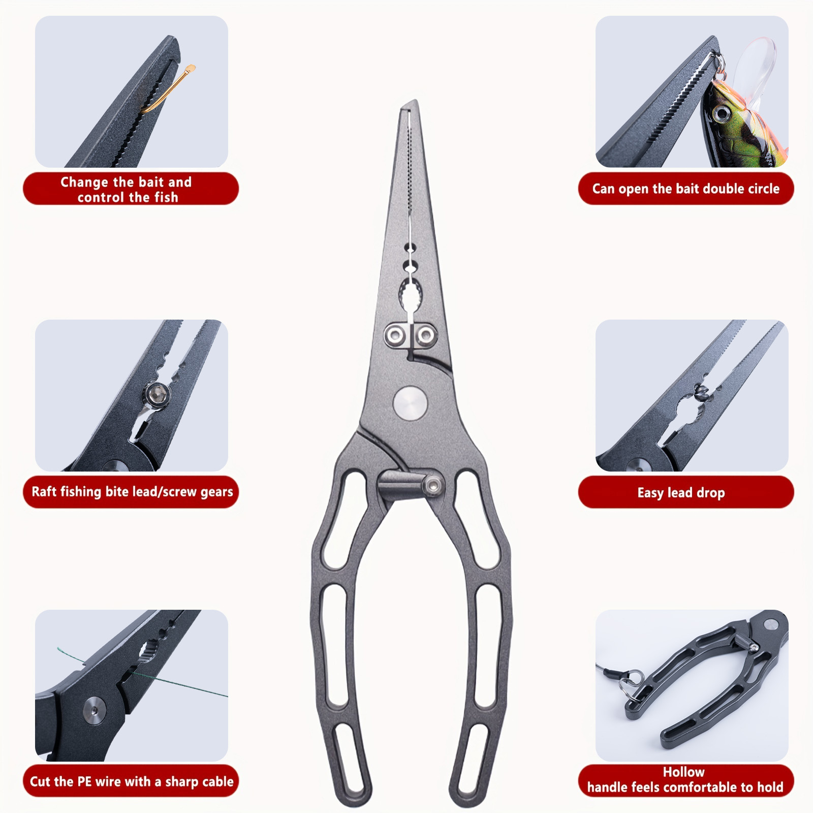 Kit Combinato Pinze da Pesca e - Fishing Equipment Pictures recensione e prezzo